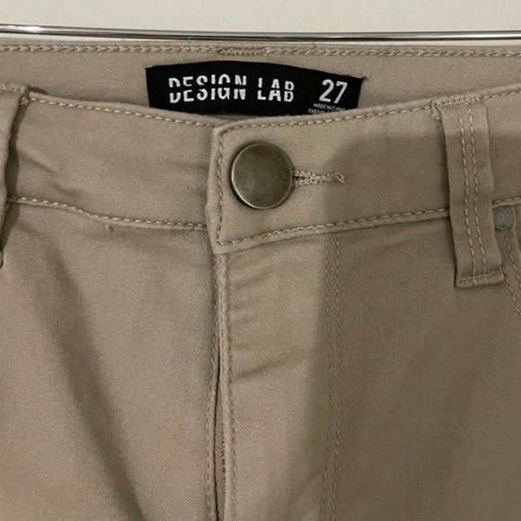Design lab Khaki cropped Jeans Size 27 - Picture 5 of 7